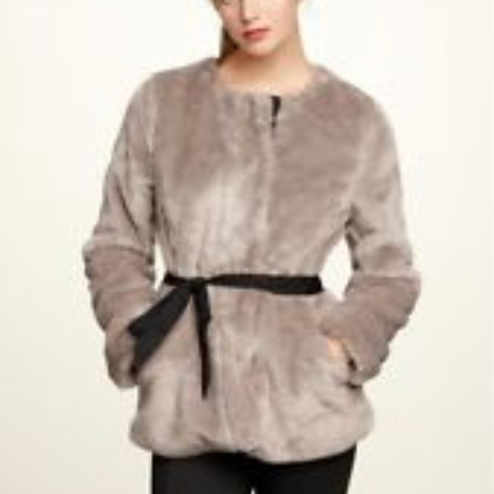 Gap faux fur jacket